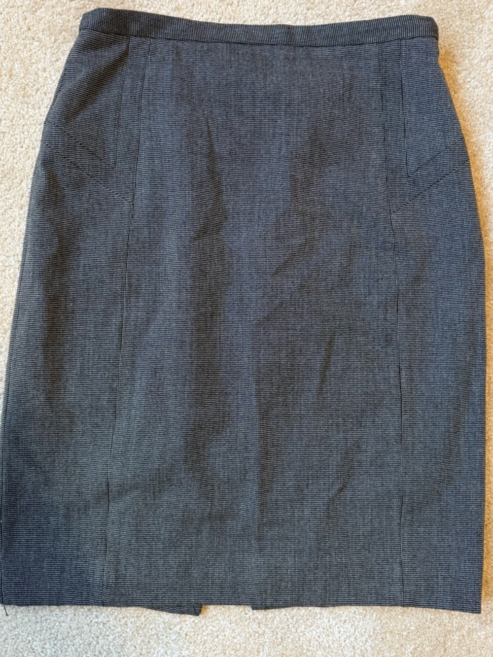Express Black & white Pencil Skirt - 0
